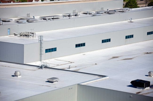 commercial metal roofing in Lansing